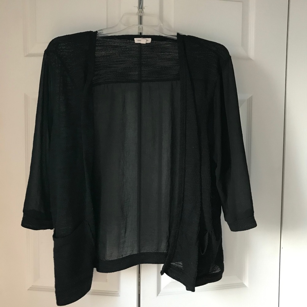 Lightweight Black Cardigan